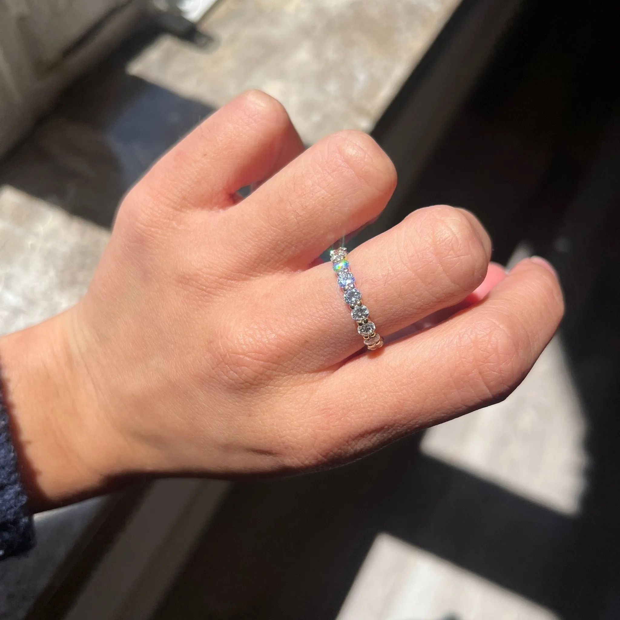 2.50ctw Round Brilliant Cut Diamond Eternity Band