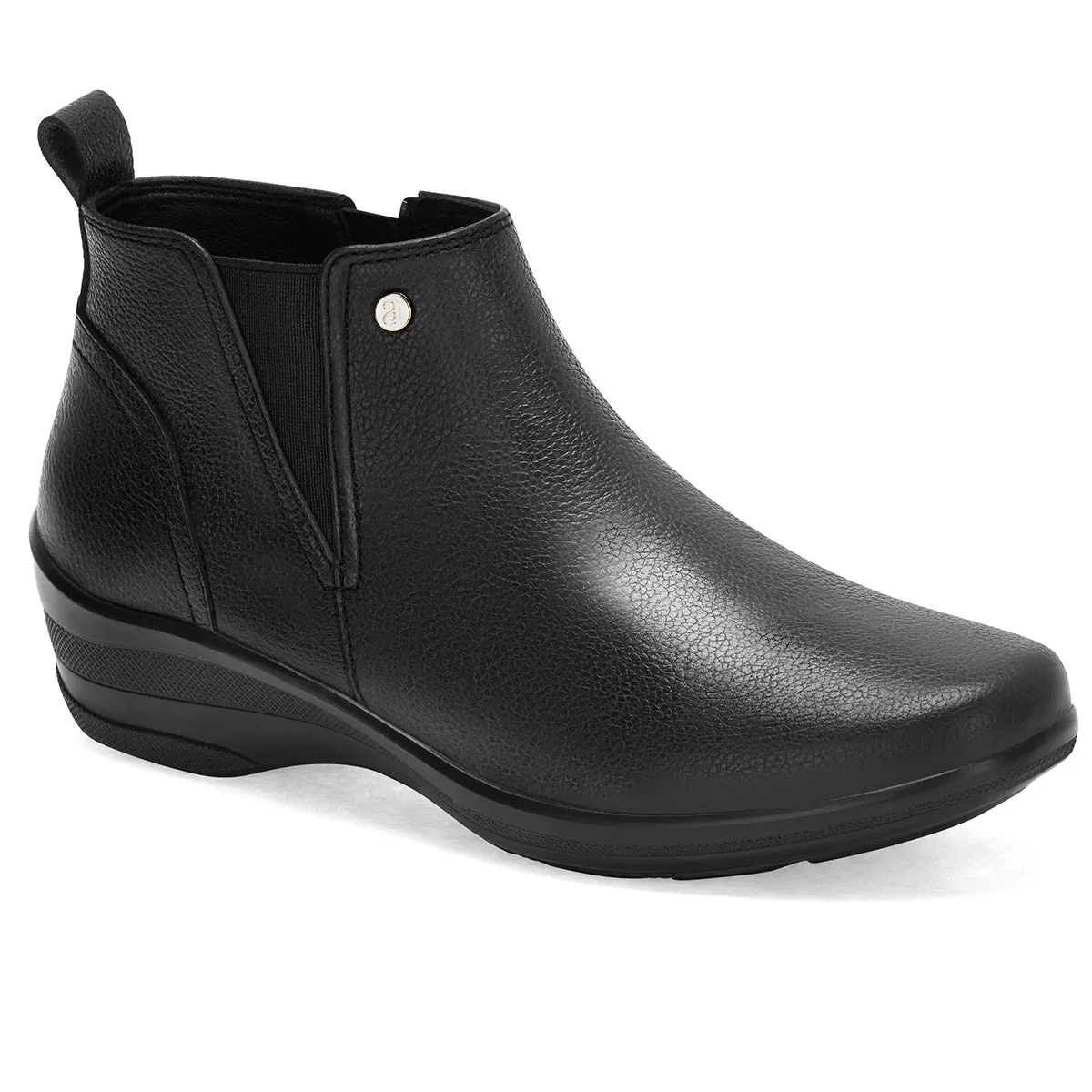 Andrea Leather Versatile Booties 68083