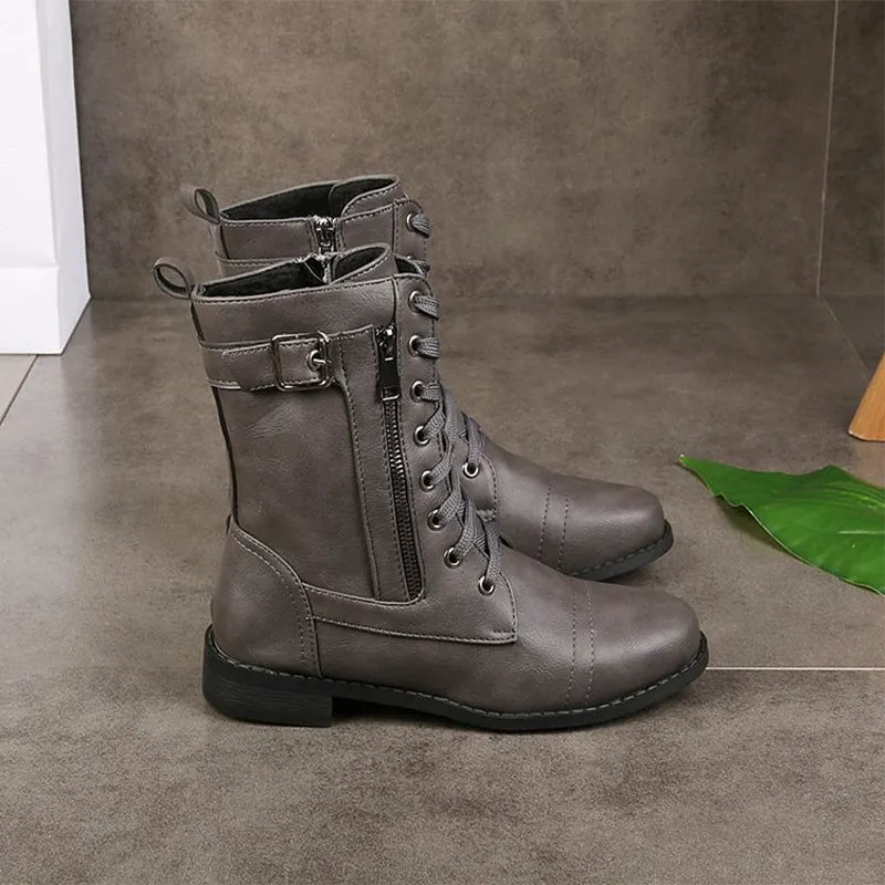 Anna | Orthopedic booties with side zip