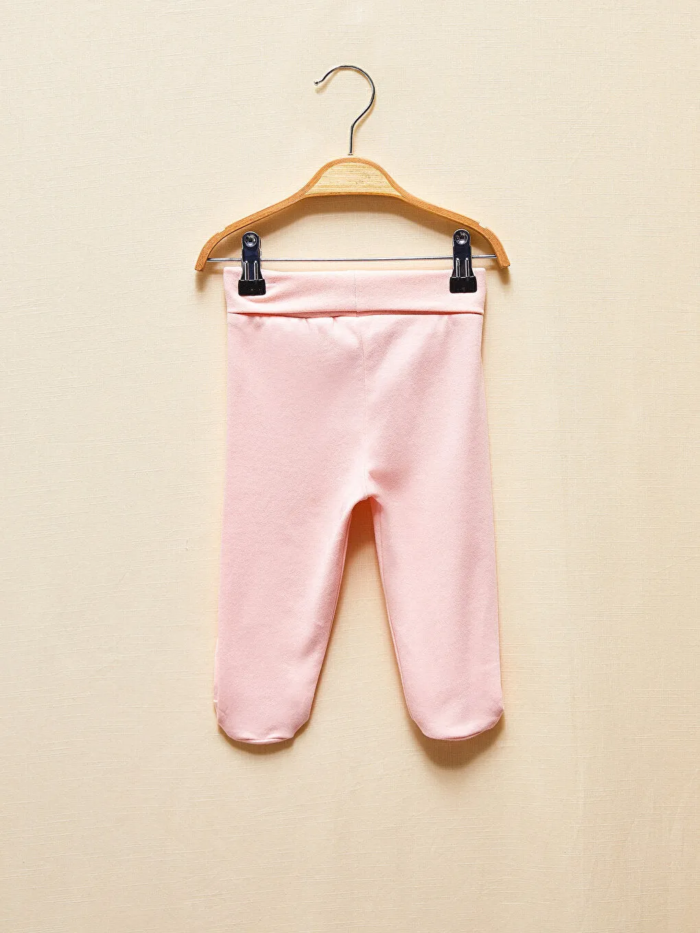 Baby Girl Organic Pajama Bottom with Socks, 2-pack