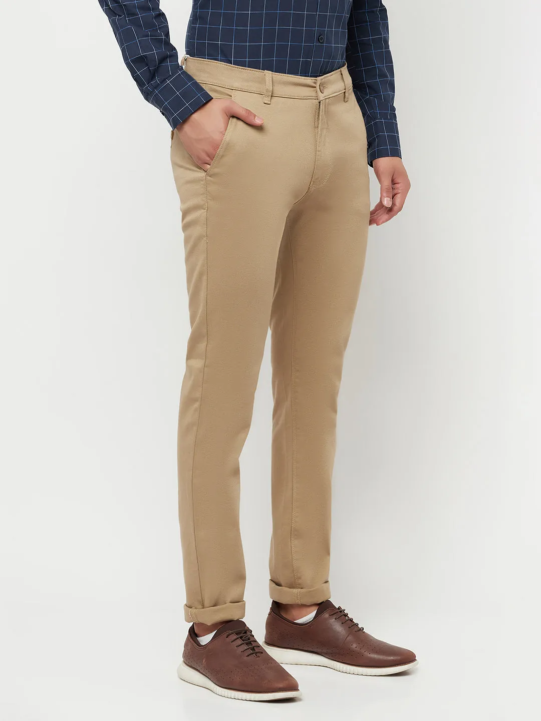 Beige Trousers