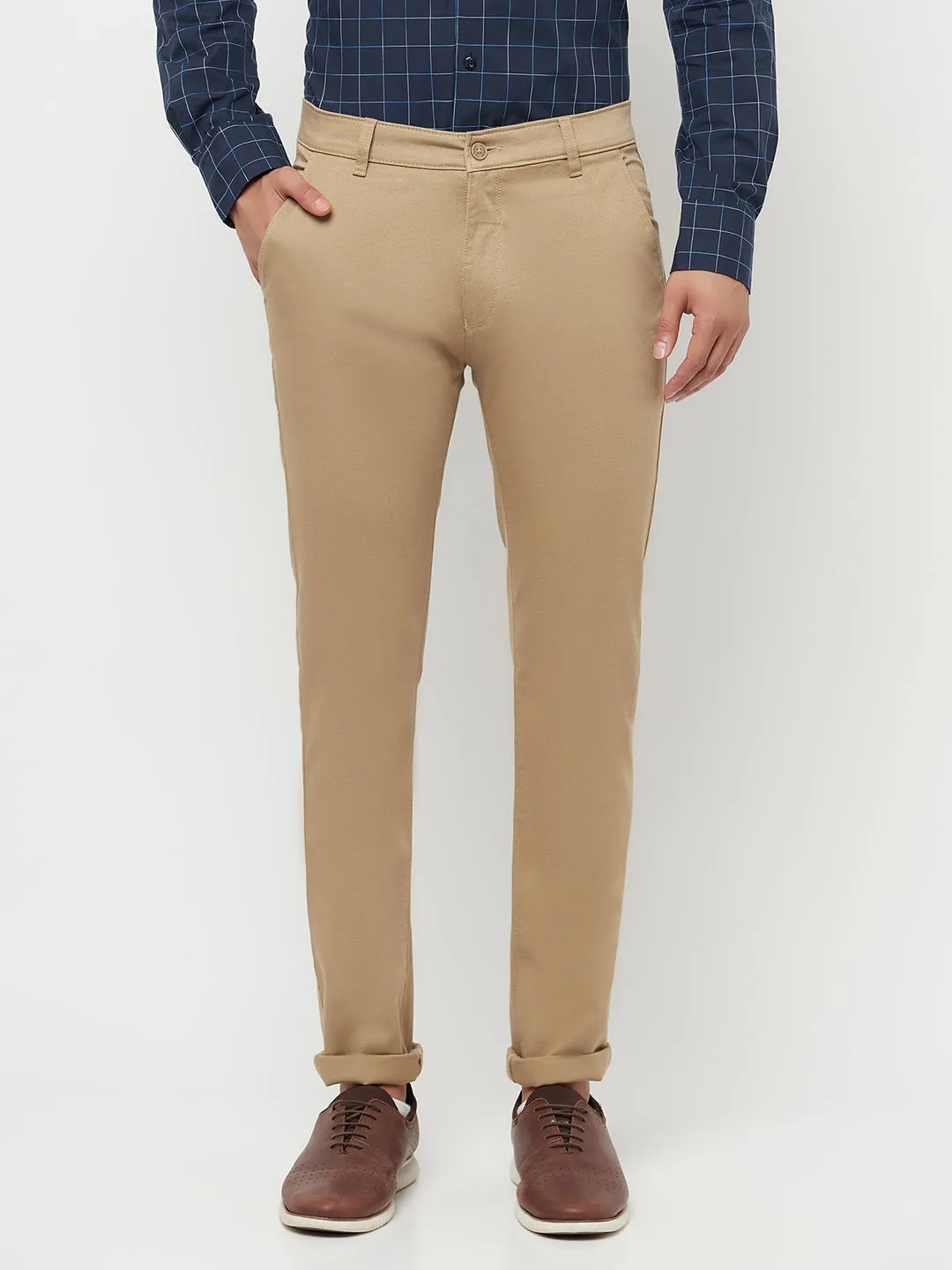 Beige Trousers