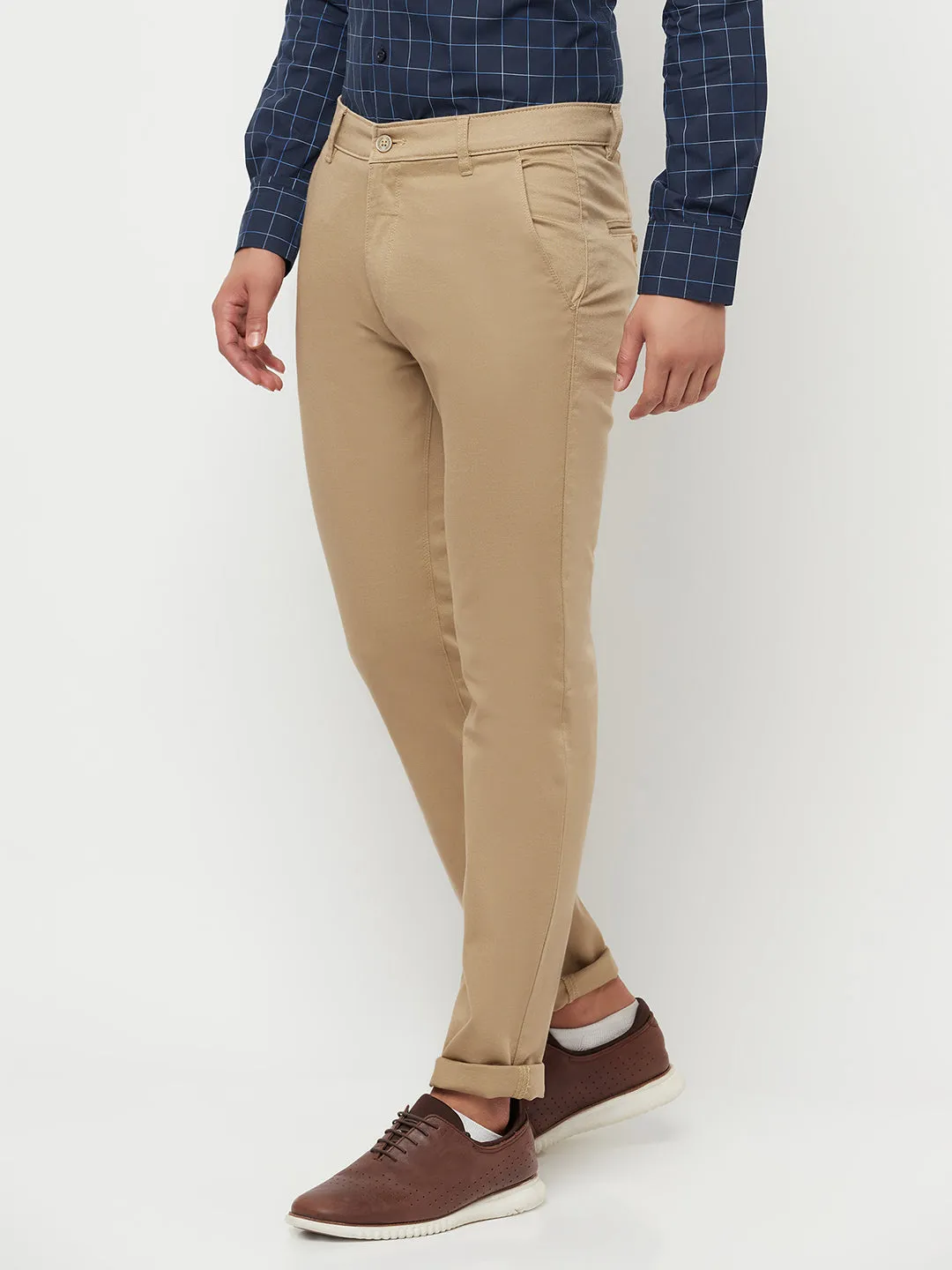 Beige Trousers