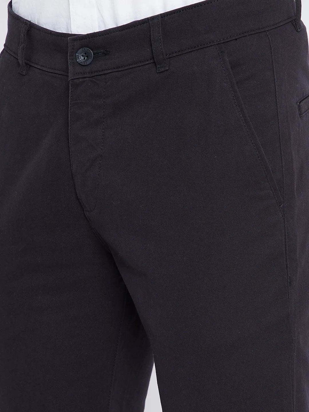 Black Slim Fit Trousers