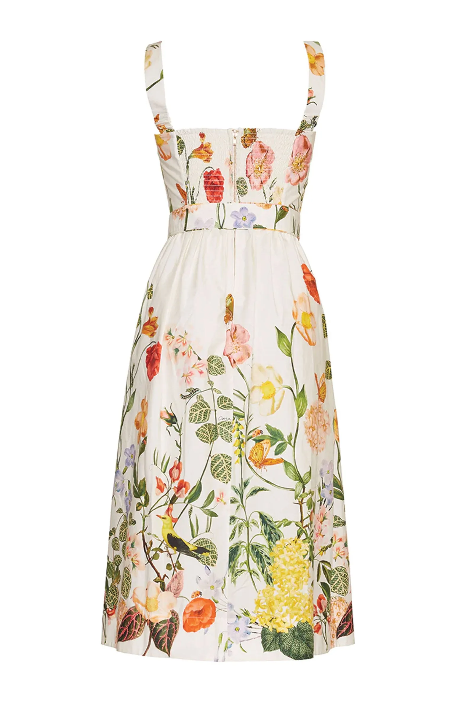 Cara Cara Candace Dress in Nectar Egret