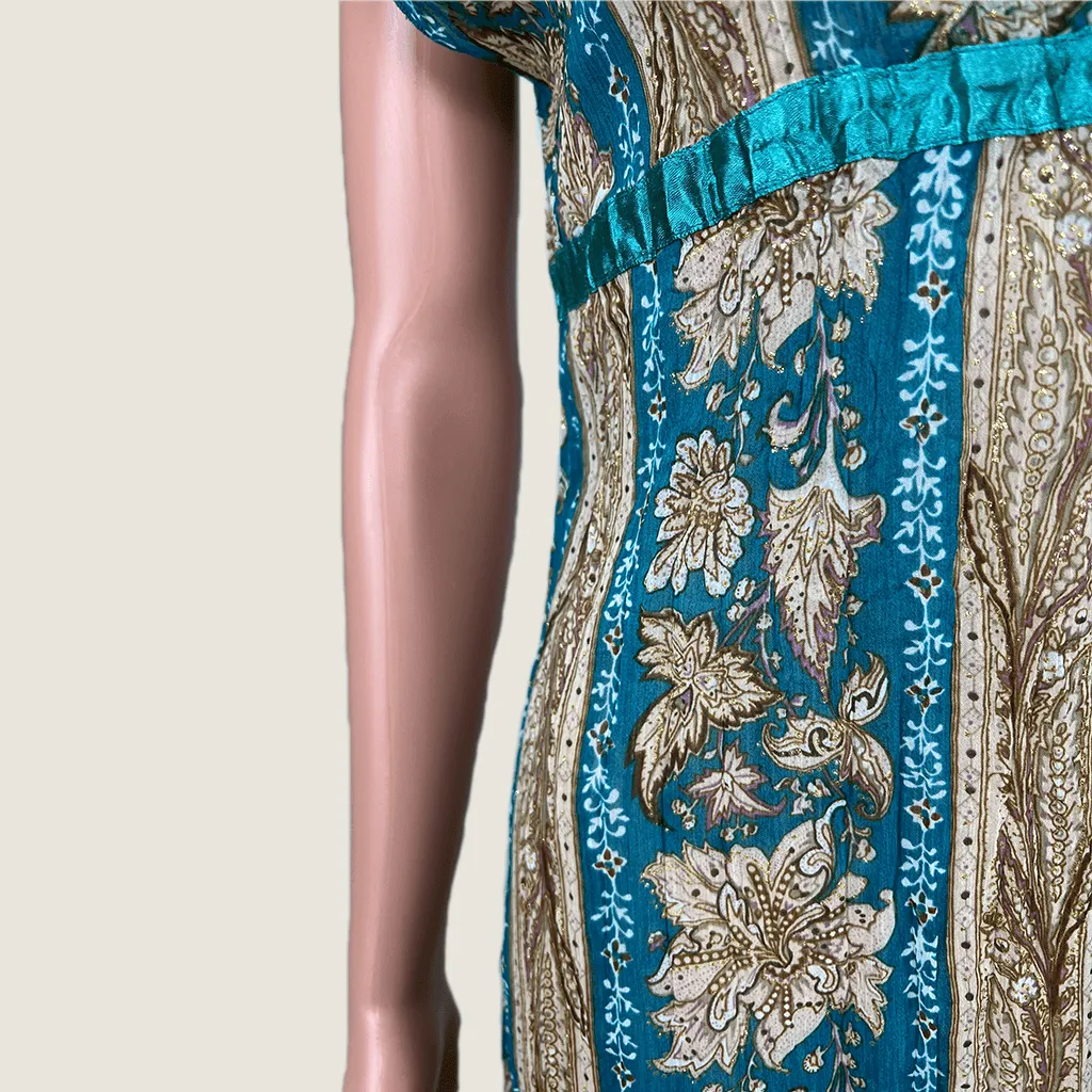 Cherrie Paisley Slip Dress 10