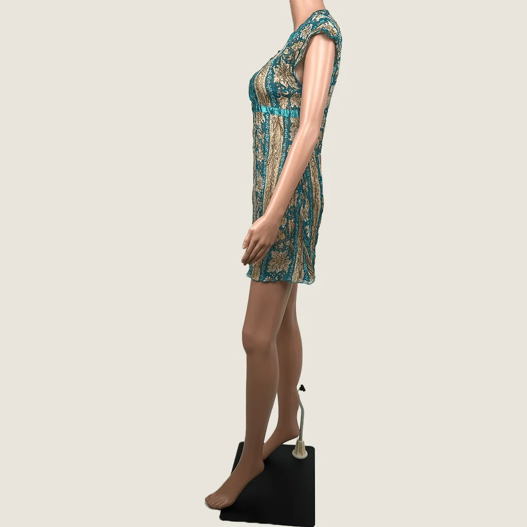 Cherrie Paisley Slip Dress 10