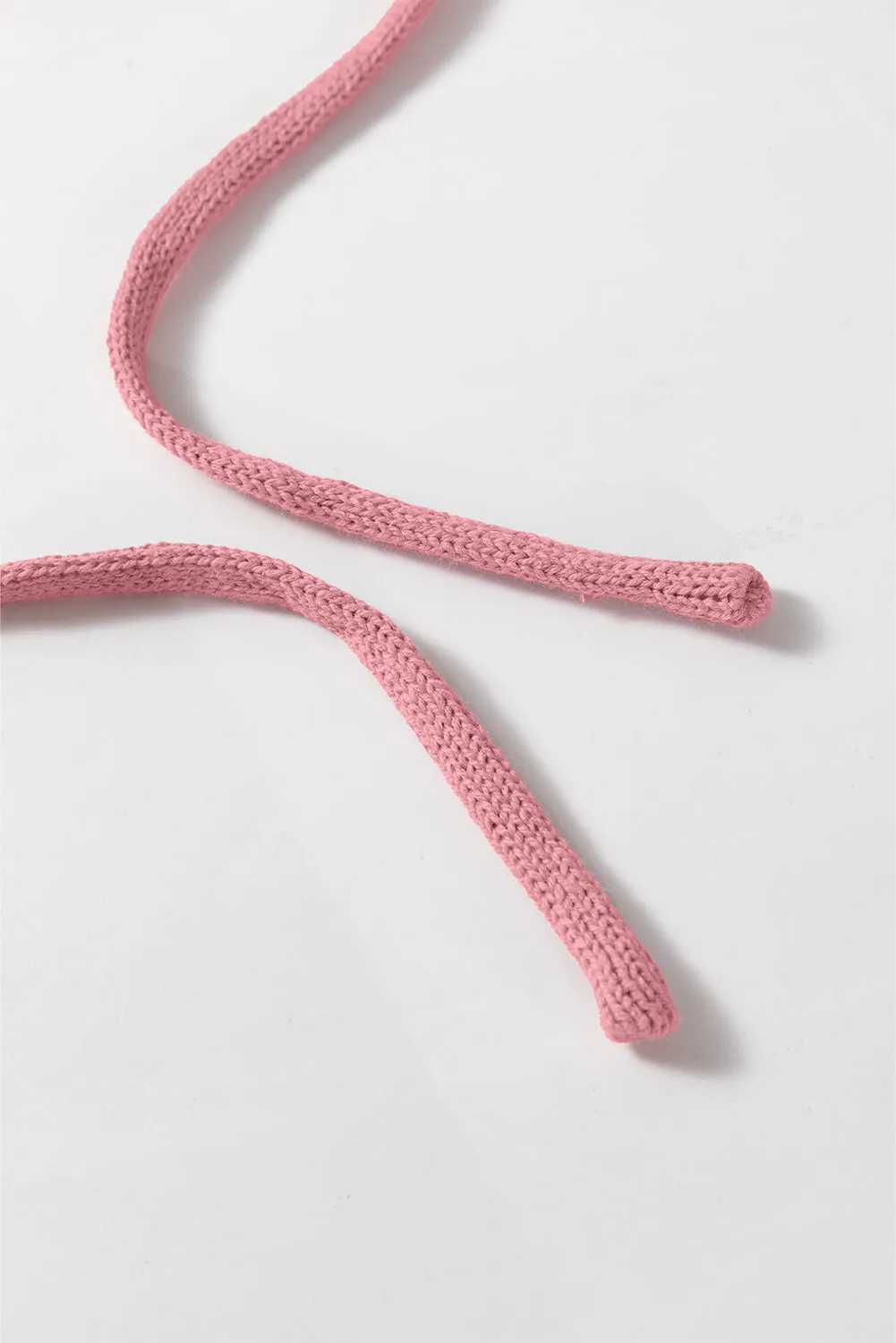 Chic Pointelle Knit Hoodie with Cozy Raglan Sleeves