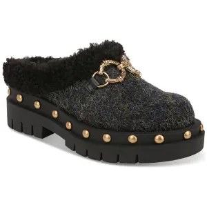 Circus by Sam Edelman Womens Annie Cozy Faux Fur Knit Mules