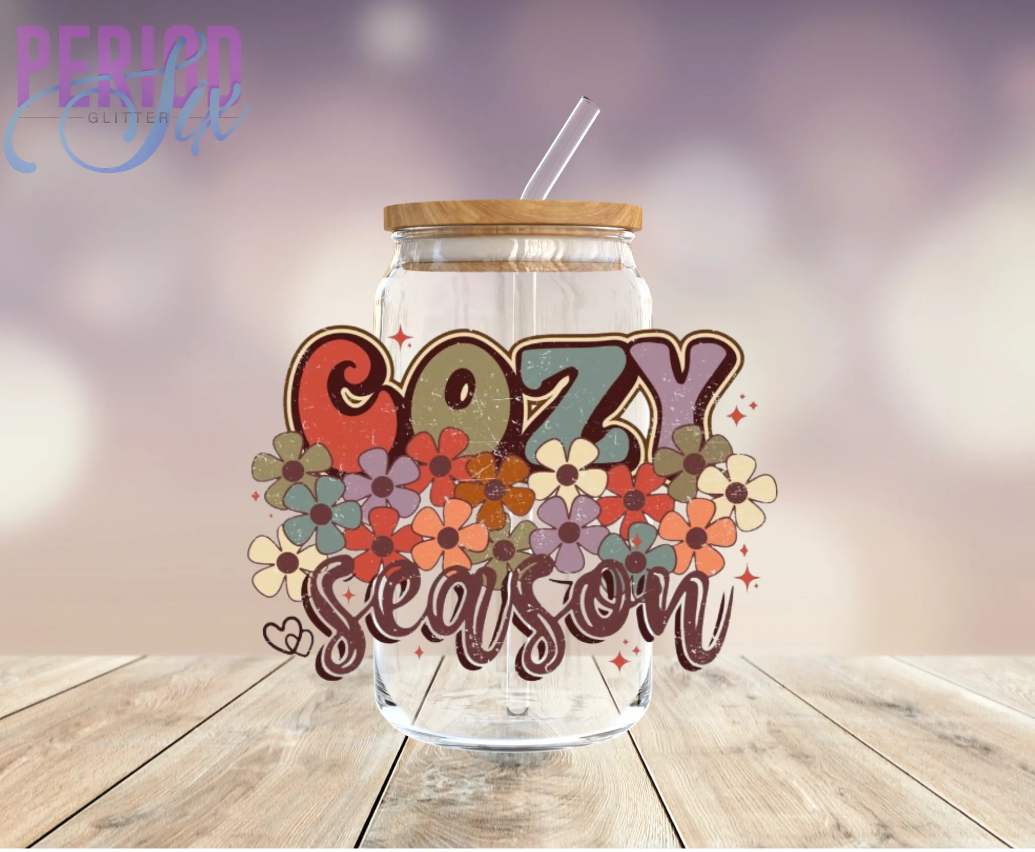Cozy Season (Earthy) UV DTF Decal