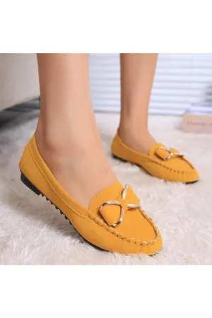 Fashion Bowknot Flat Loafers Cozy Shoes