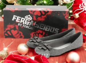 Fergalicious by Fergie Adele Wool Bow Flats