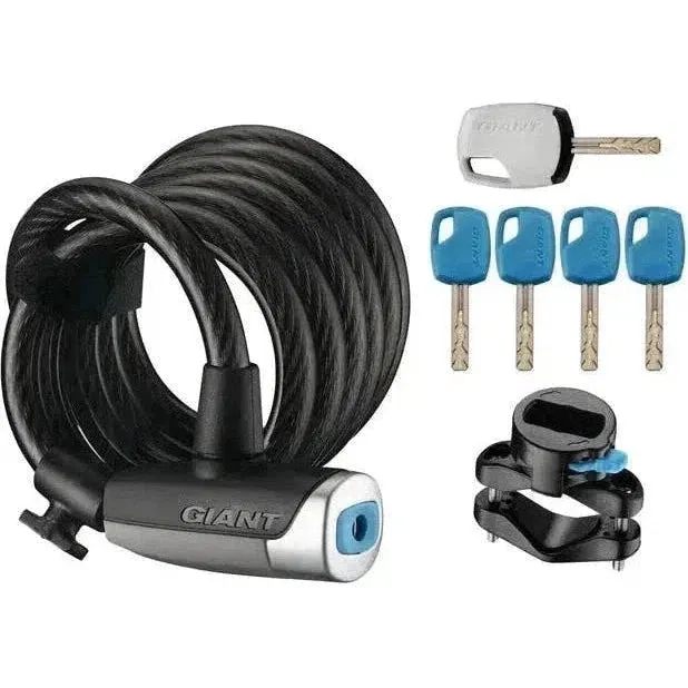 Giant Surelock 15mm Flex Key Coil Lock