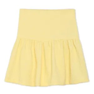 Girls Above Knee Solid Skirt