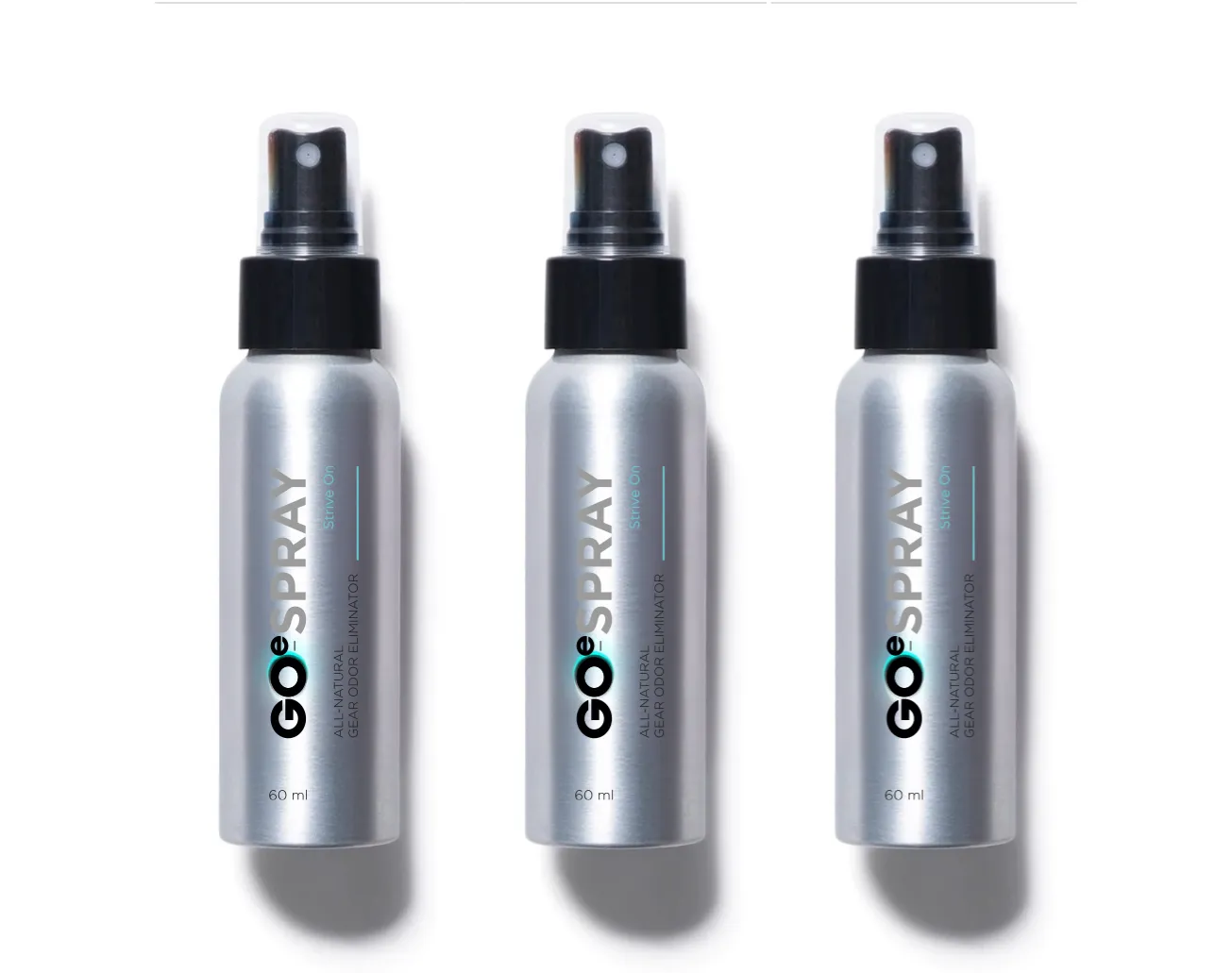 GoeSpray 50mL Aluminum 3-Pack