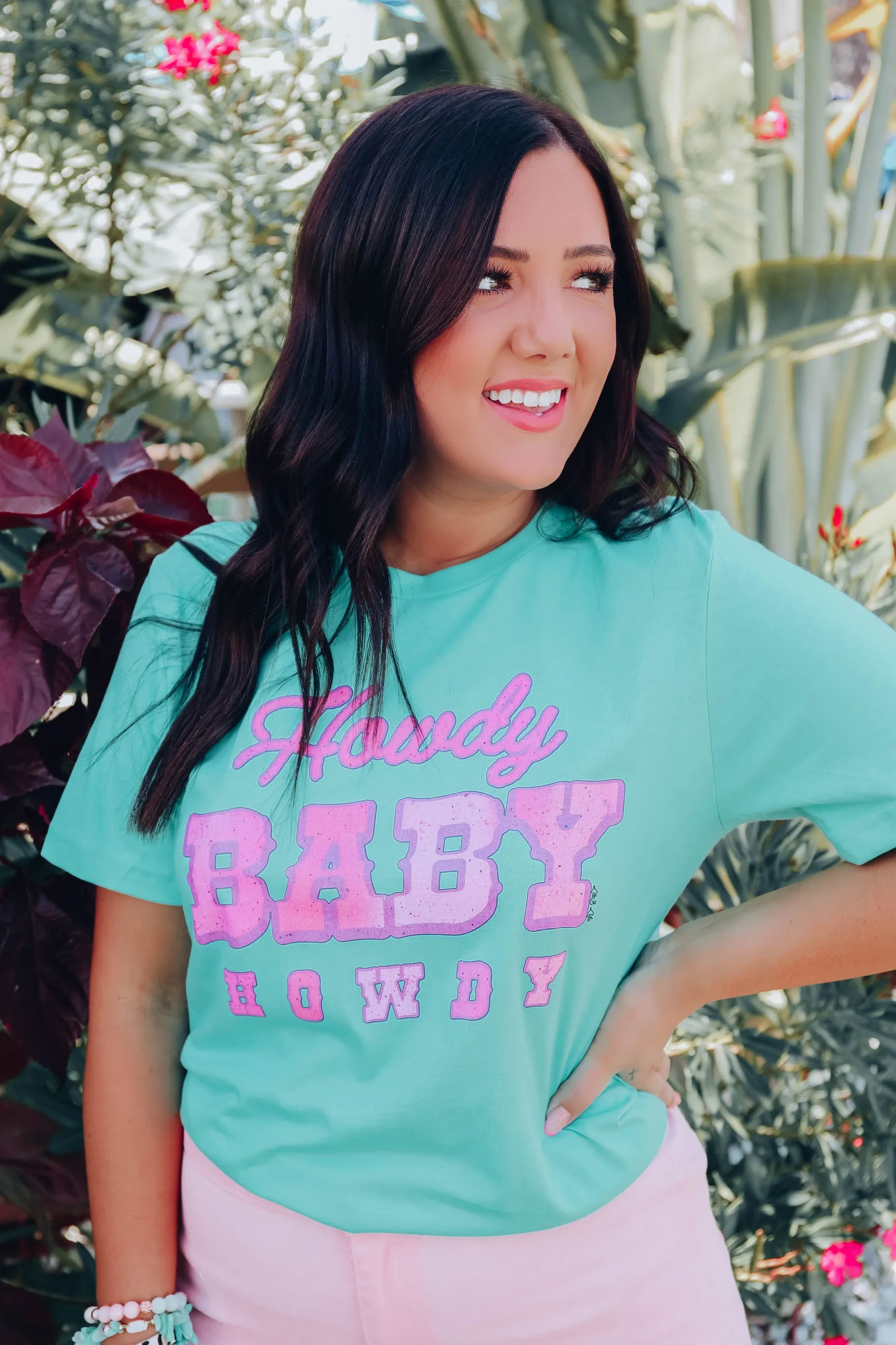 Howdy Baby - Turquoise S-3X