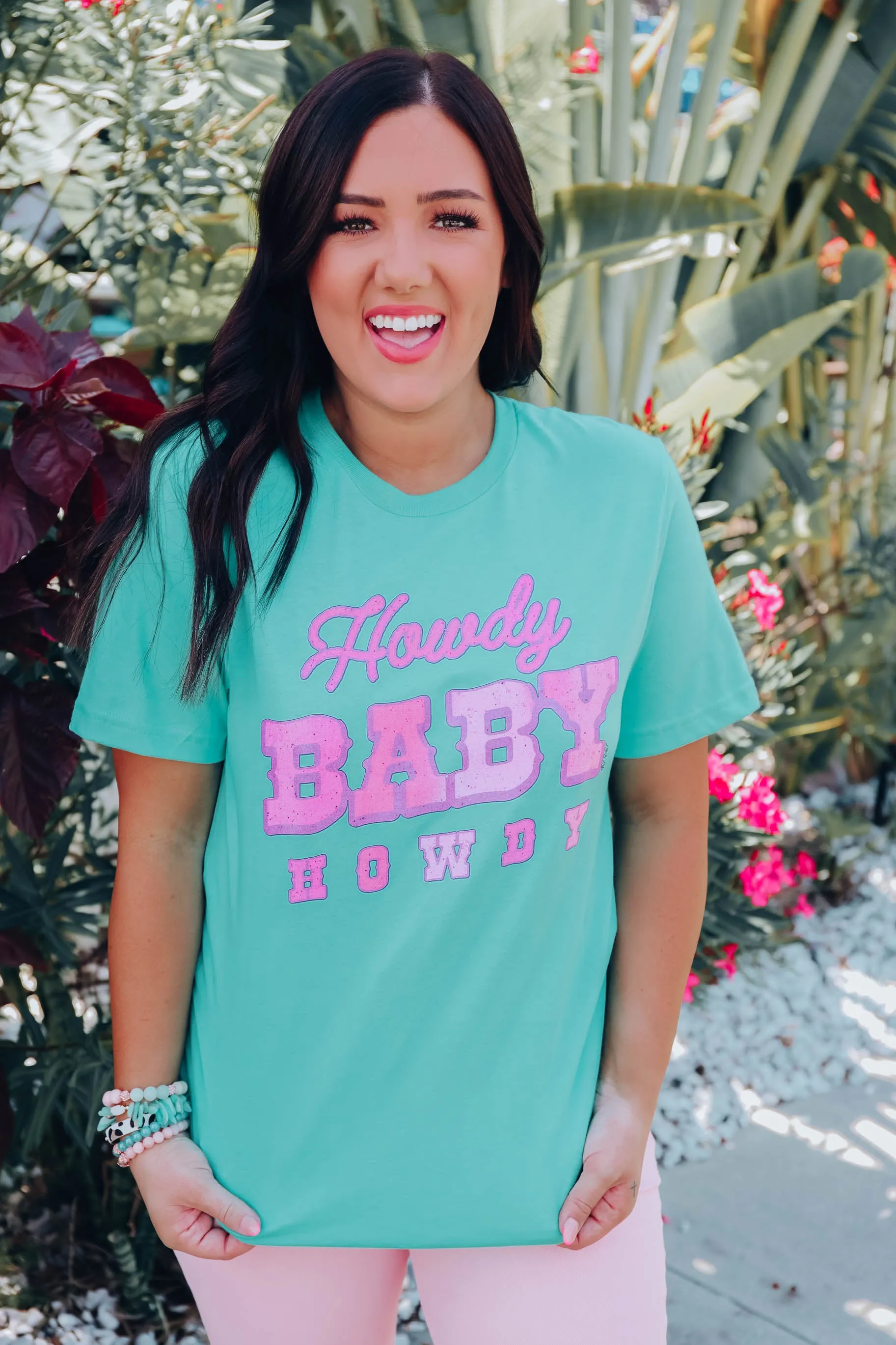 Howdy Baby - Turquoise S-3X