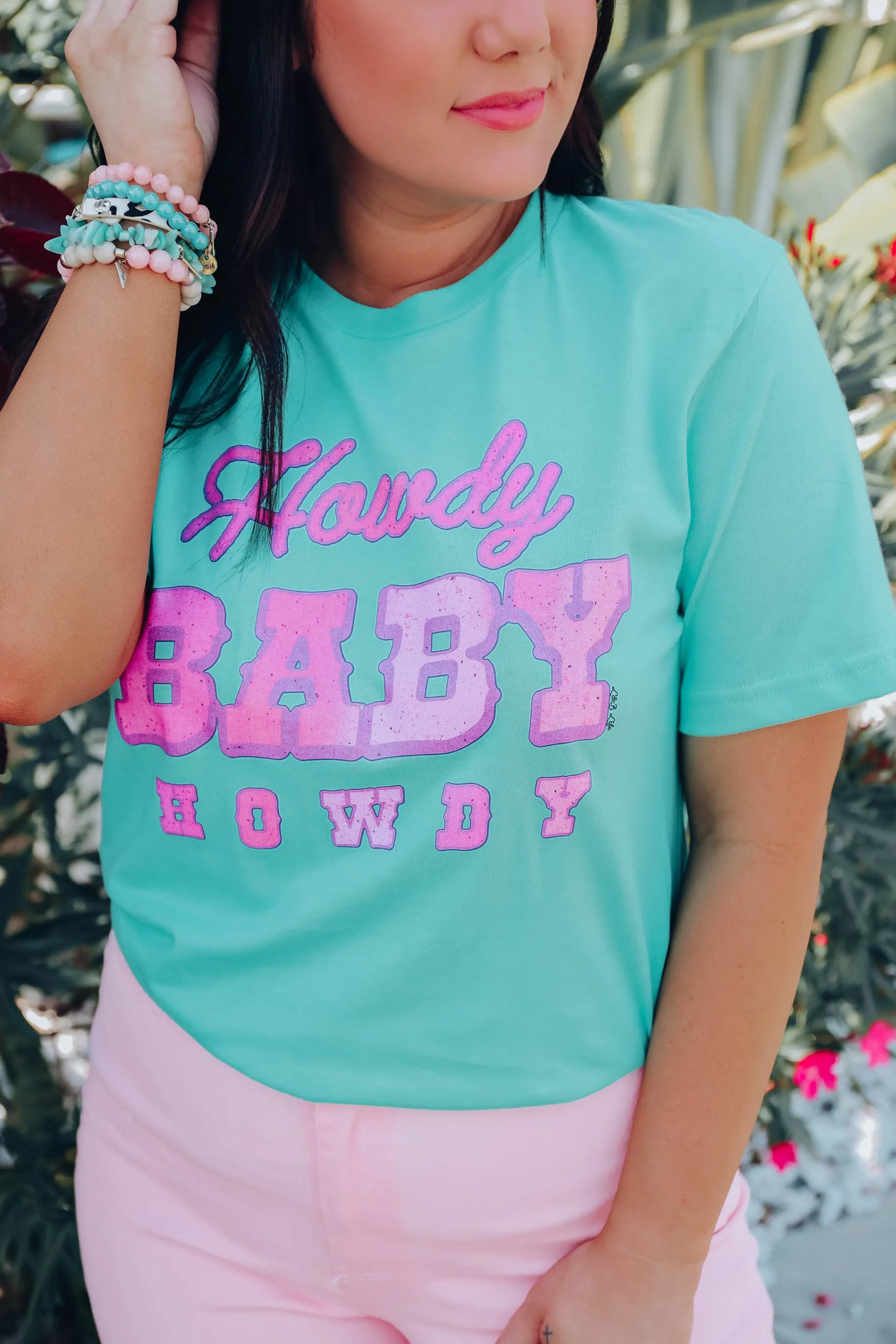 Howdy Baby - Turquoise S-3X