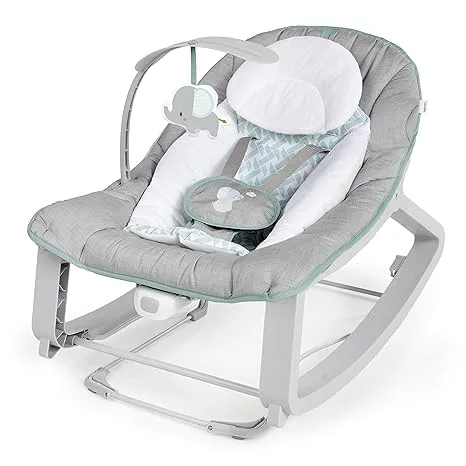Ingenuity Keep Cozy 3 in 1 Grow With Me Bounce & Rock Seat Weaver