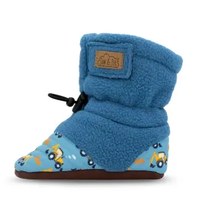 Jan & Jul Stay-Put Cozy Booties - Digger