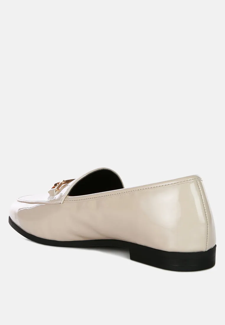 Jolan Faux Leather Semi Casual Loafers By Ruw