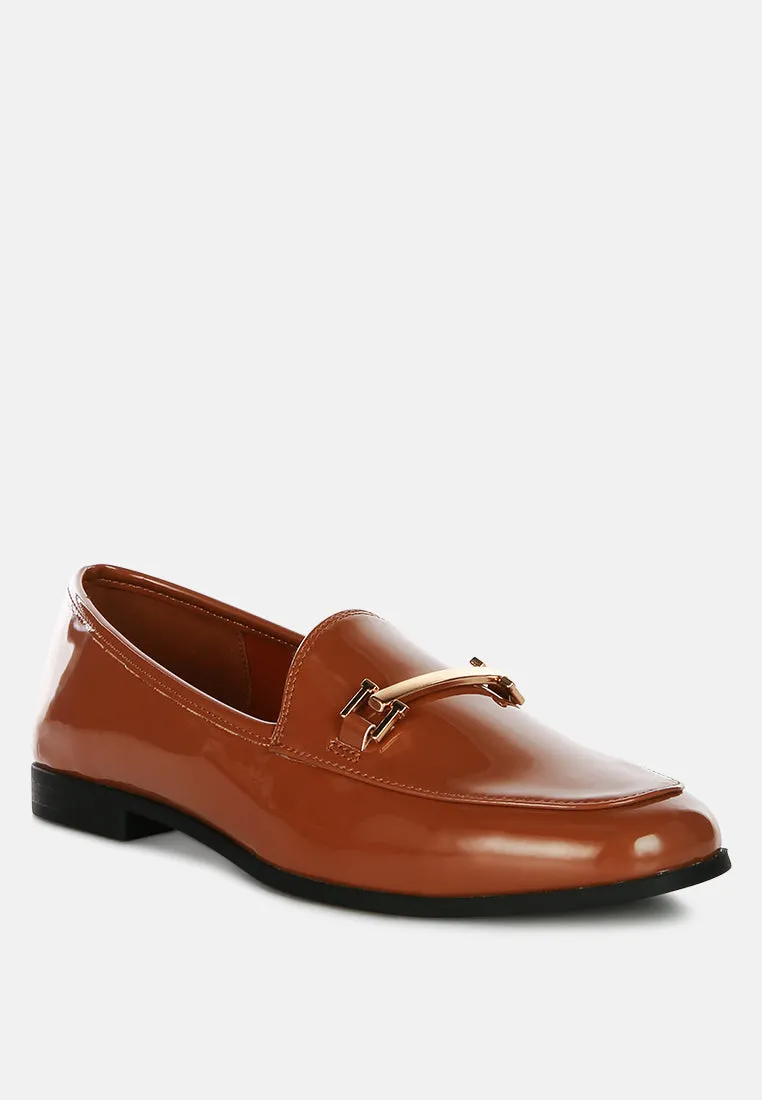 Jolan Faux Leather Semi Casual Loafers By Ruw