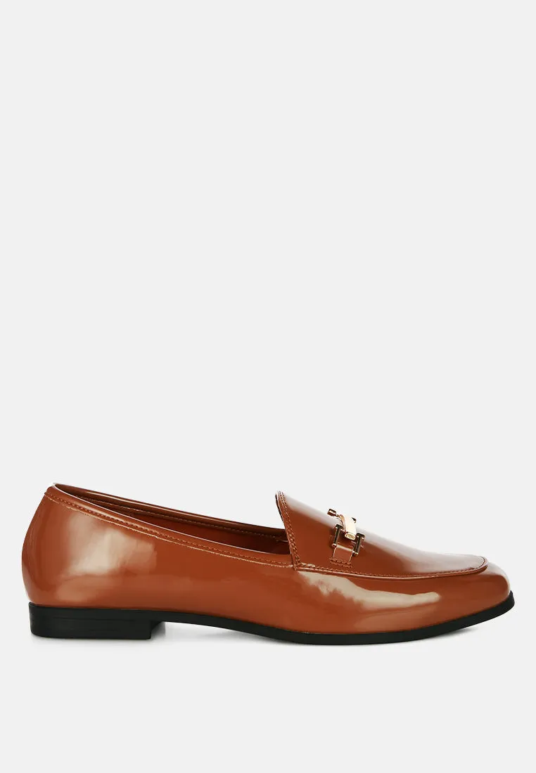 Jolan Faux Leather Semi Casual Loafers By Ruw