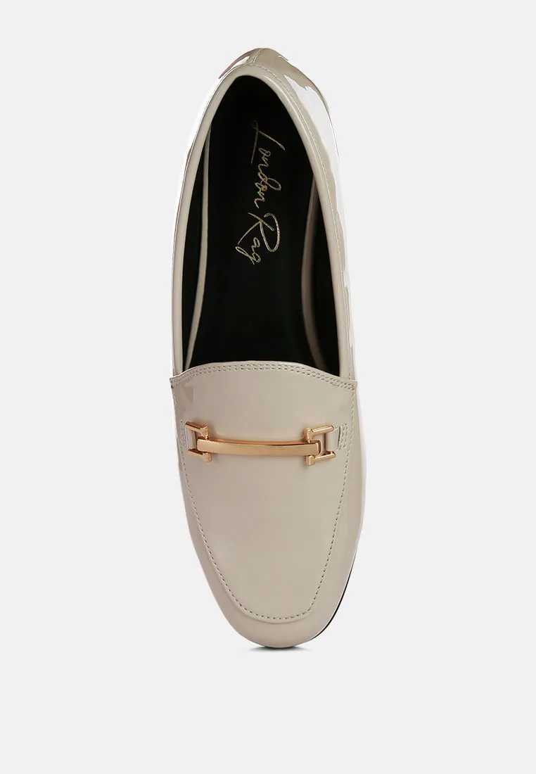 Jolan Faux Leather Semi Casual Loafers By Ruw