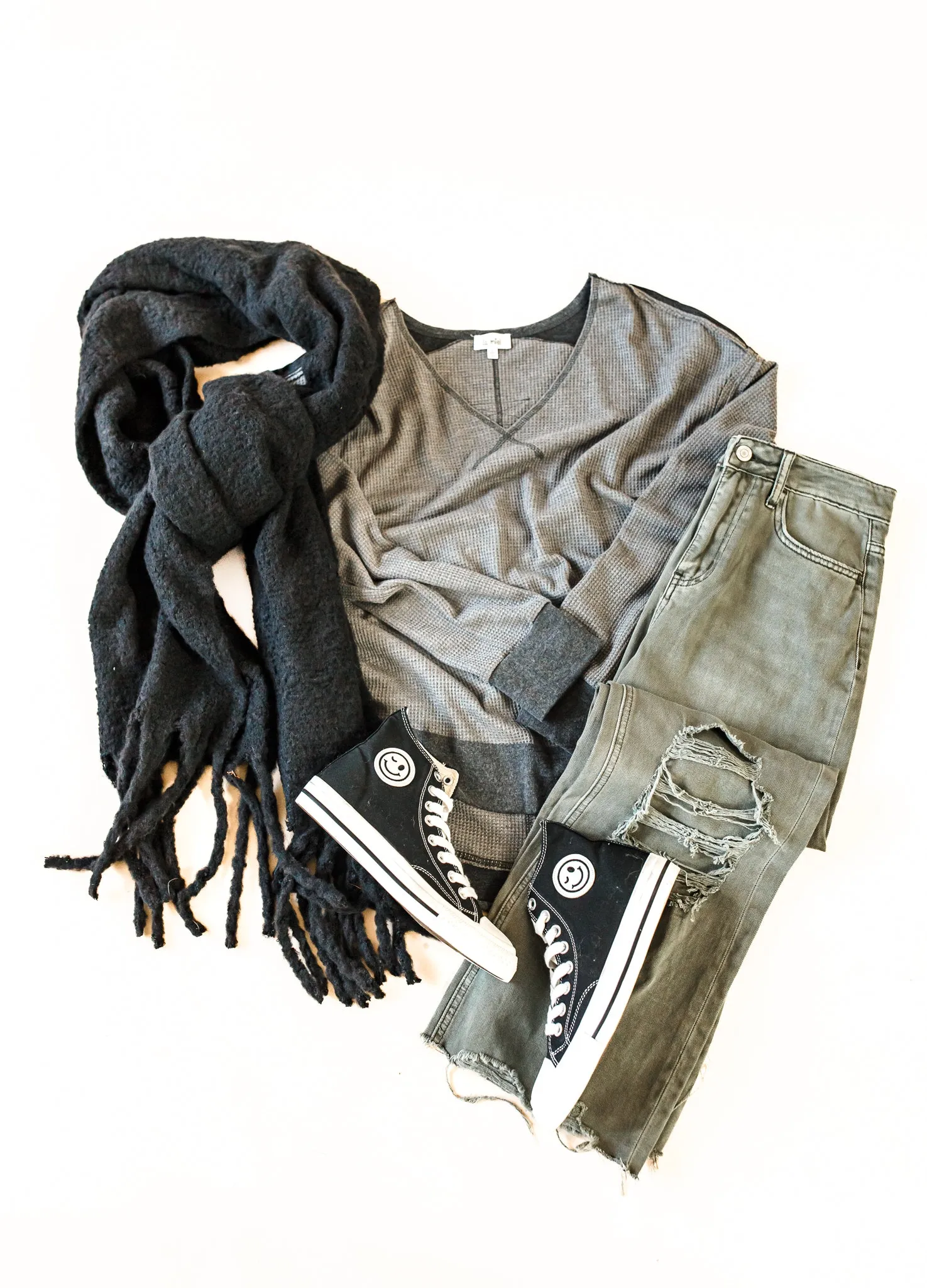 Kacey Top - Charcoal