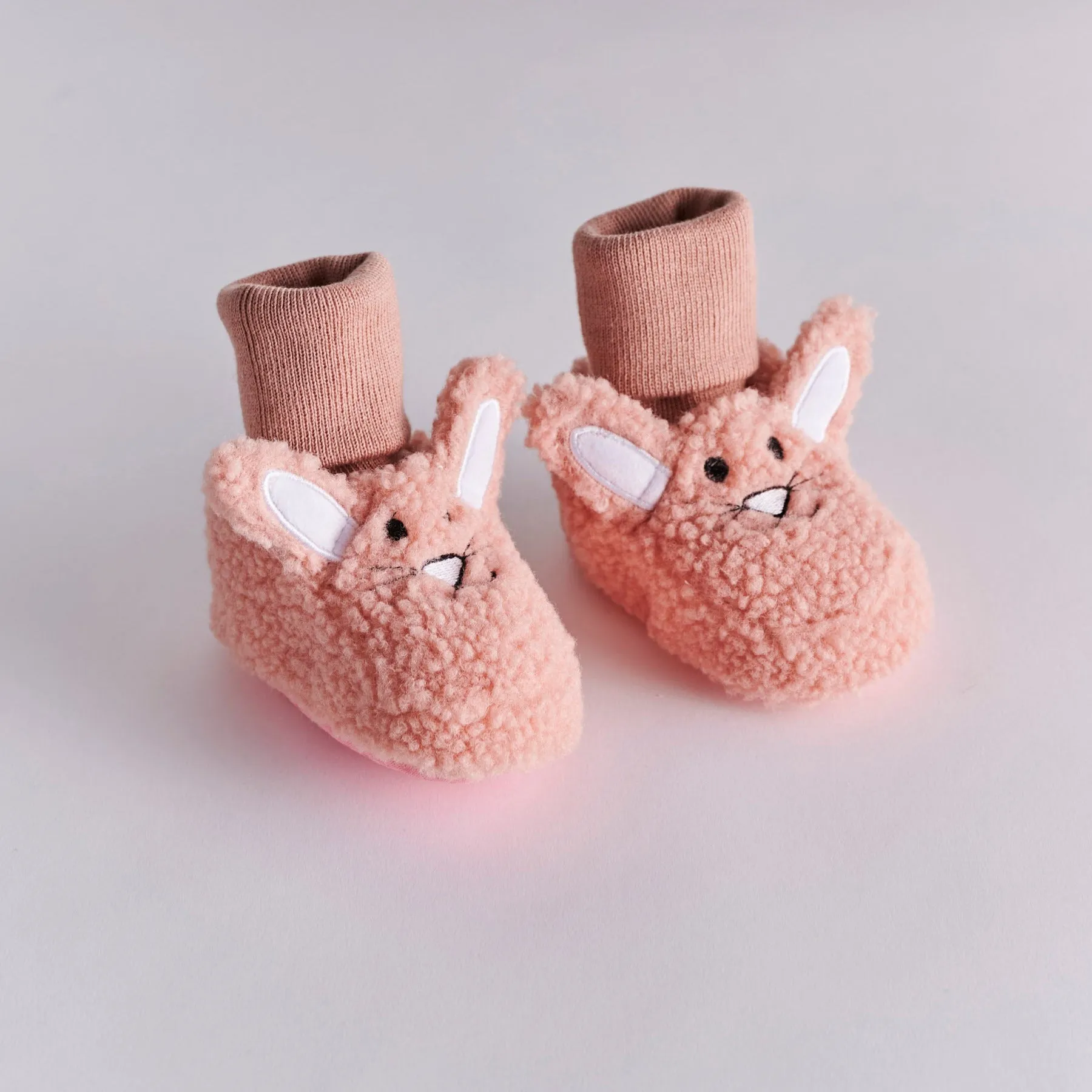 KIP & CO BABY BOOTIES: BUNNY PINK