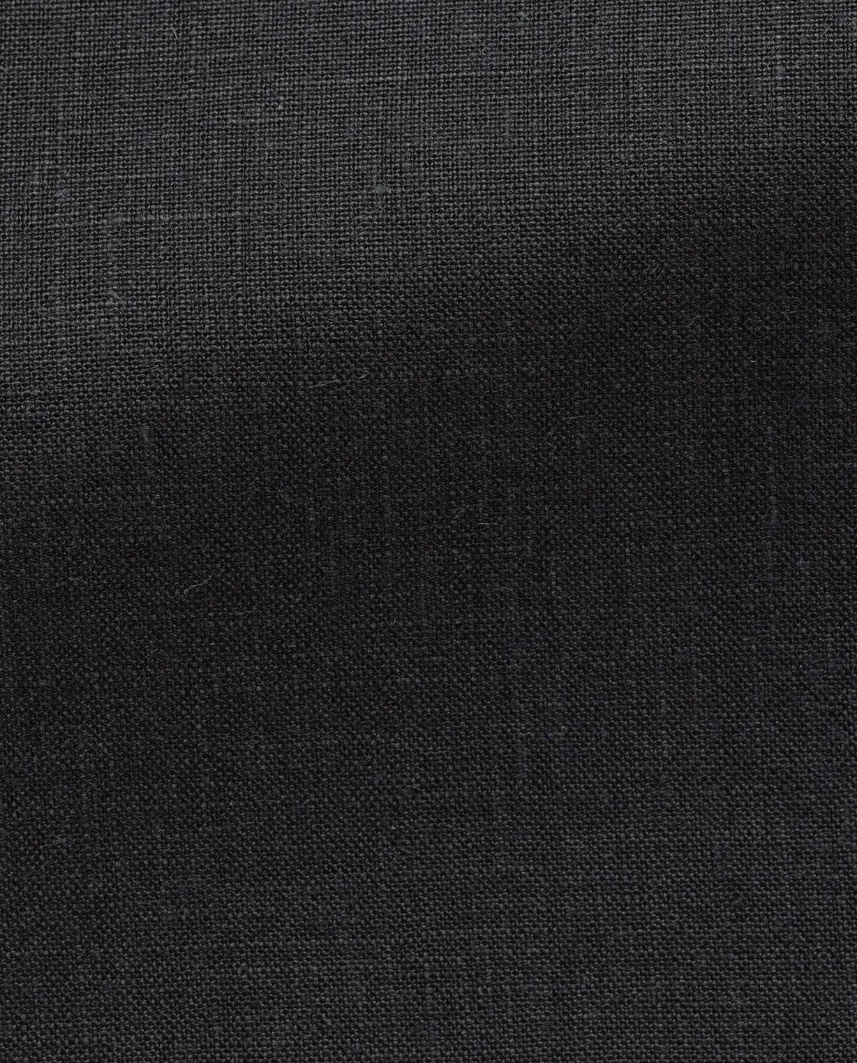 Libeco Black Pure Linen Plain Weave