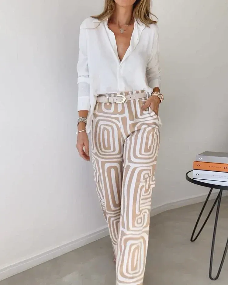 Lina - Cozy Chic Ensemble (Complimentary Belt)