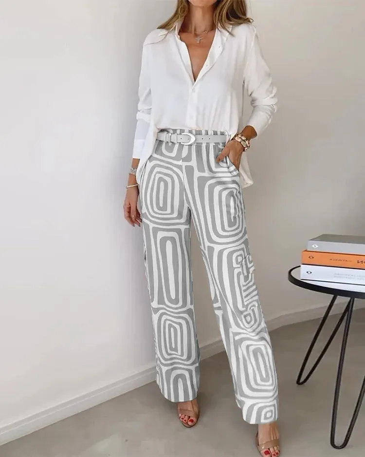 Lina - Cozy Chic Ensemble (Complimentary Belt)