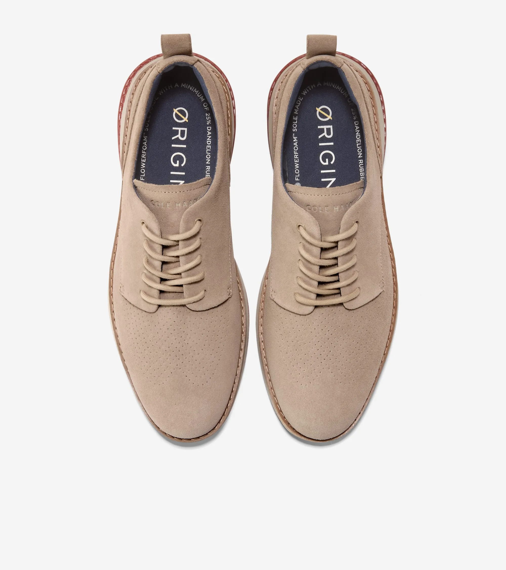 Men's ØriginalGrand Energyweave Perforated Plain Toe Oxfords