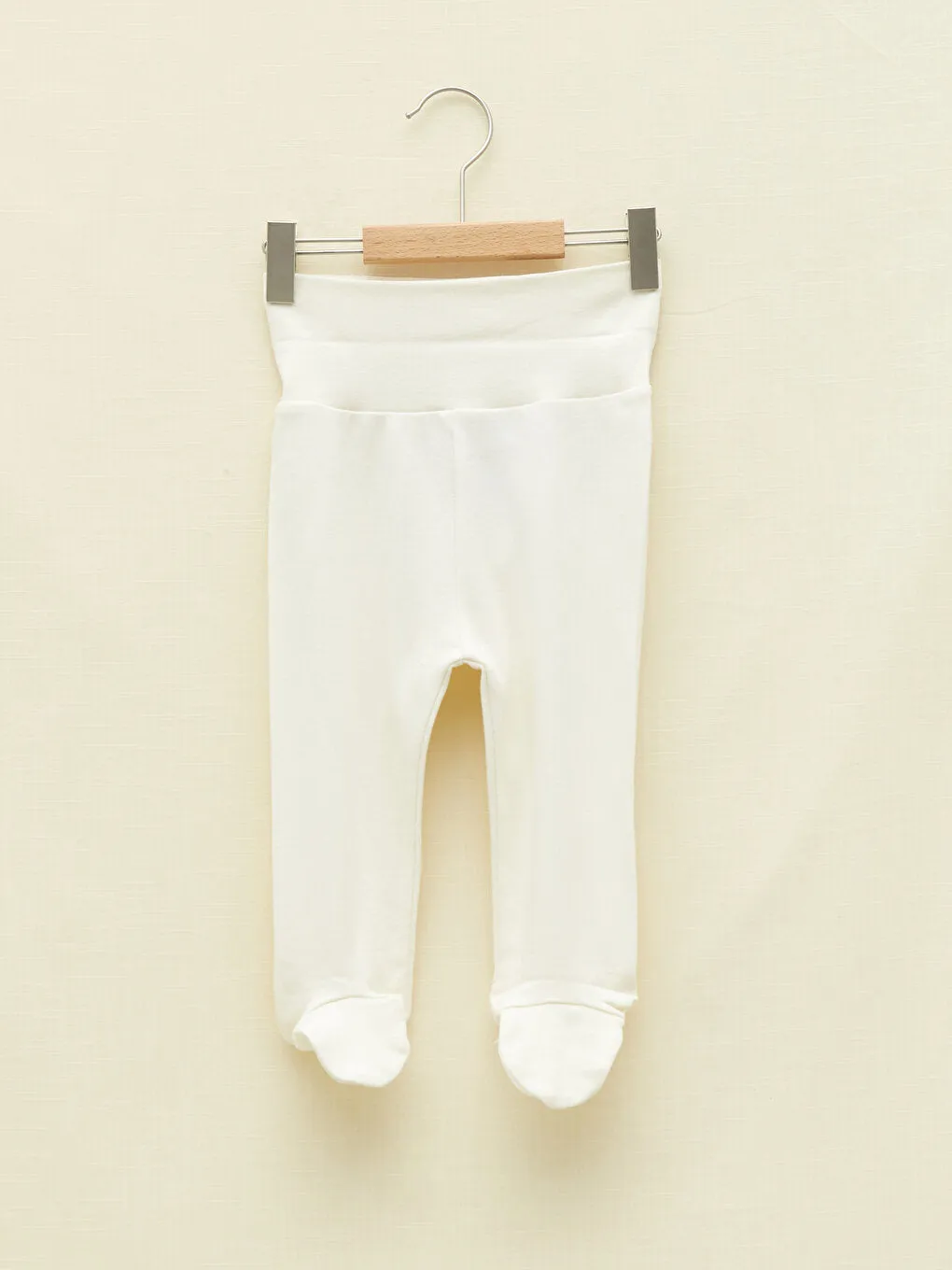 Organic Cotton Trousers with Elastic Waist, 2-Piece