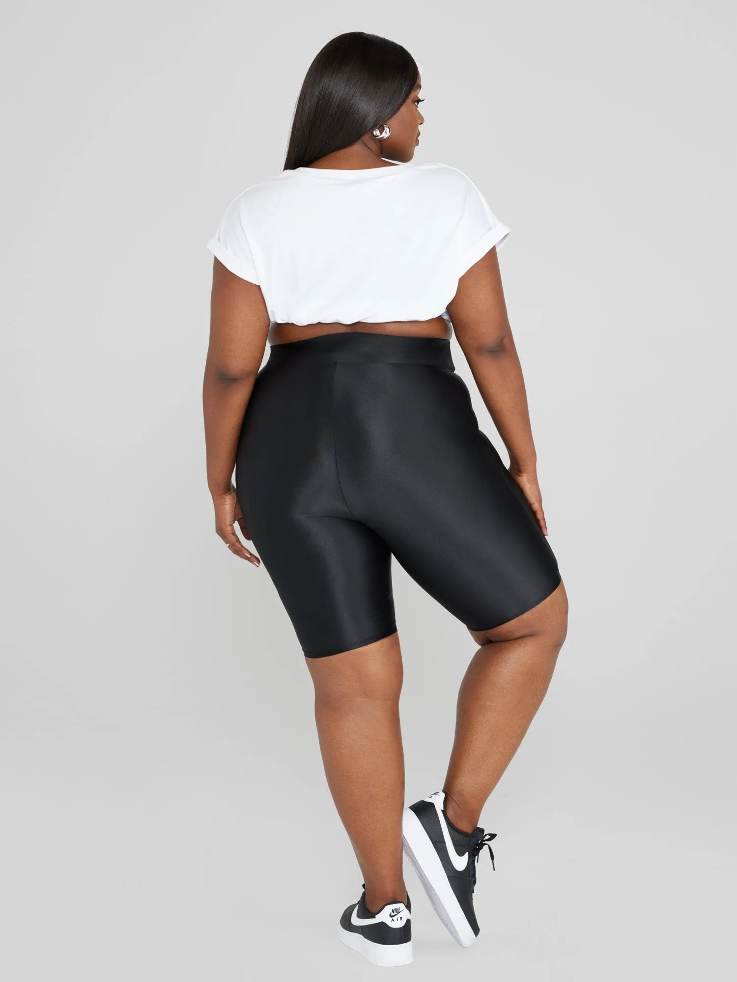 Pia High-Shine Bike Shorts