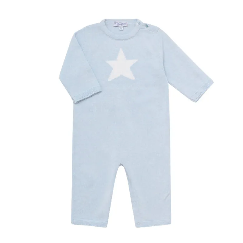 Pima Cotton Star Knit Bodysuit