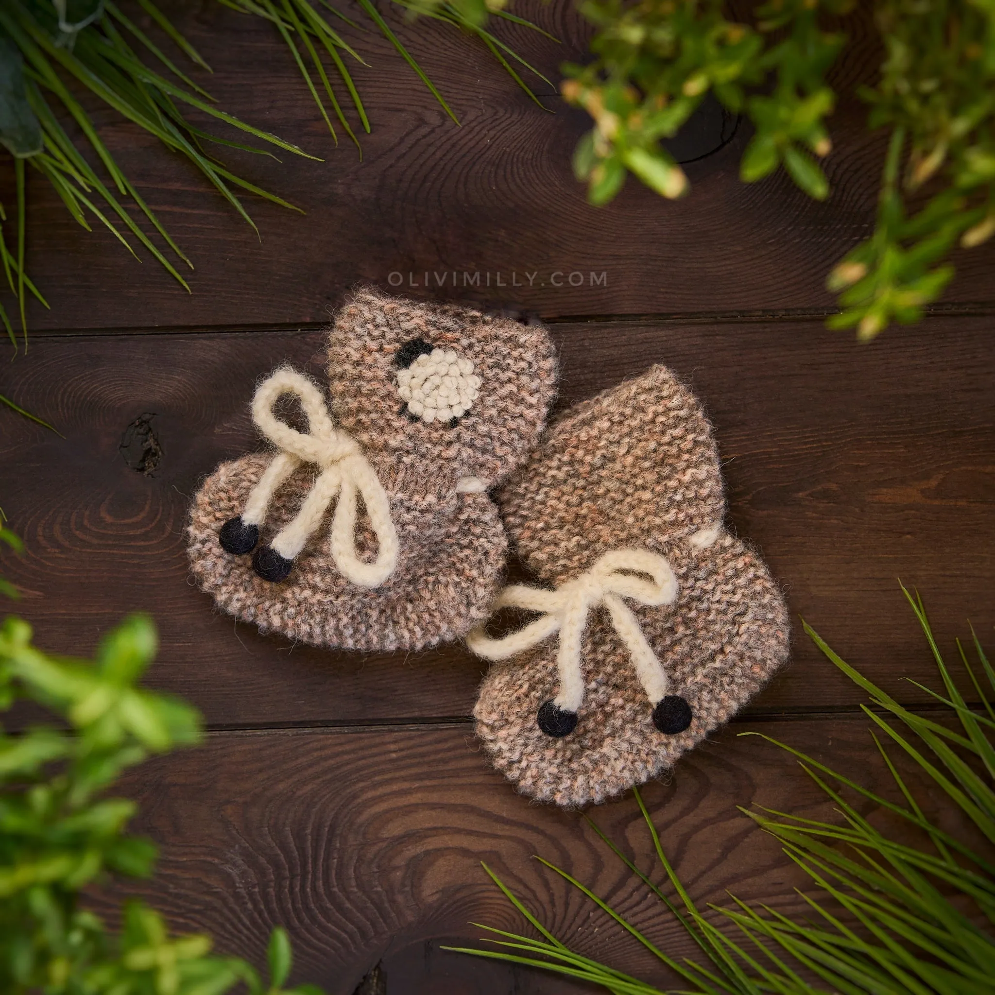 Sheeps Booties |beigebrown| in stock (9-12m)