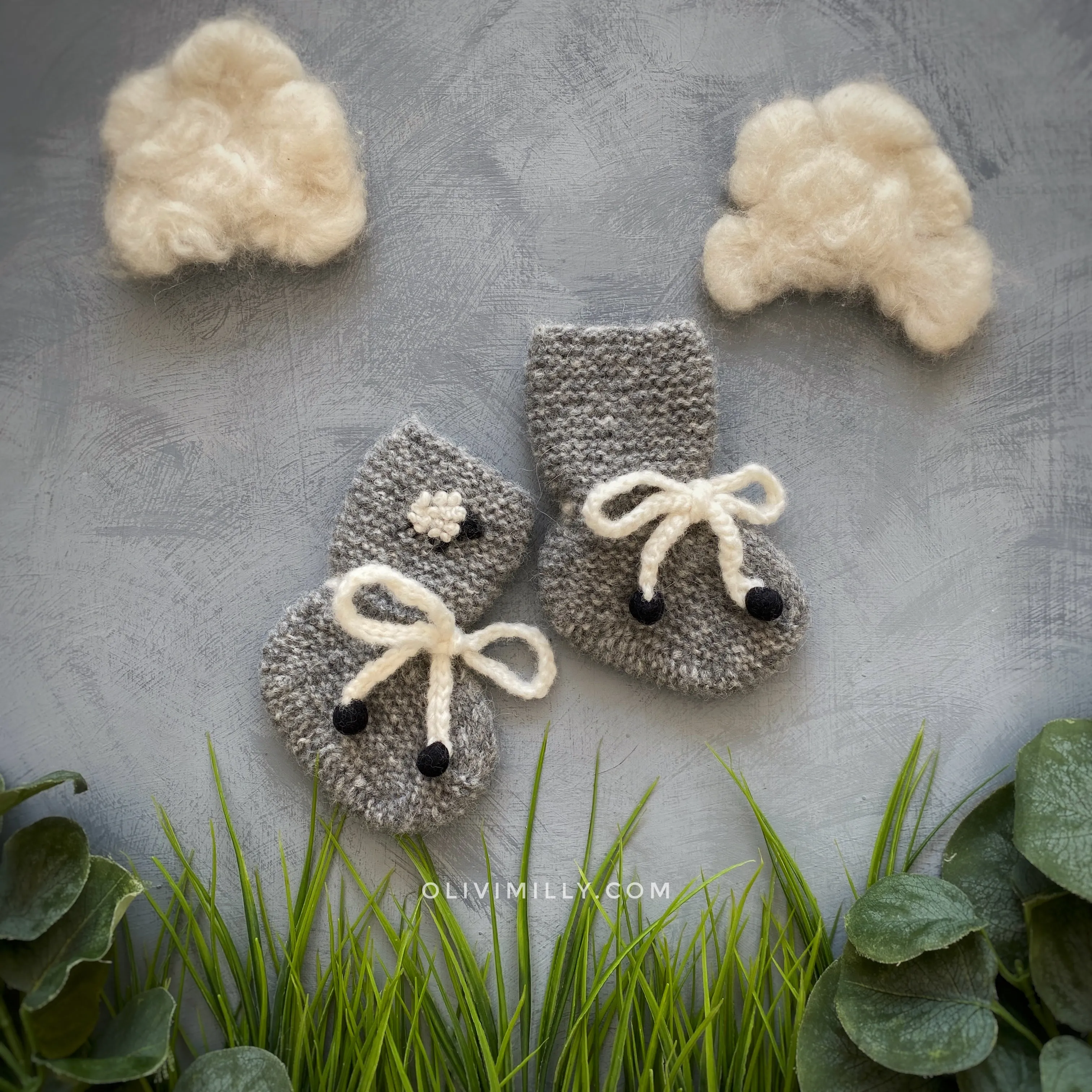 Sheeps Booties | Dark grey