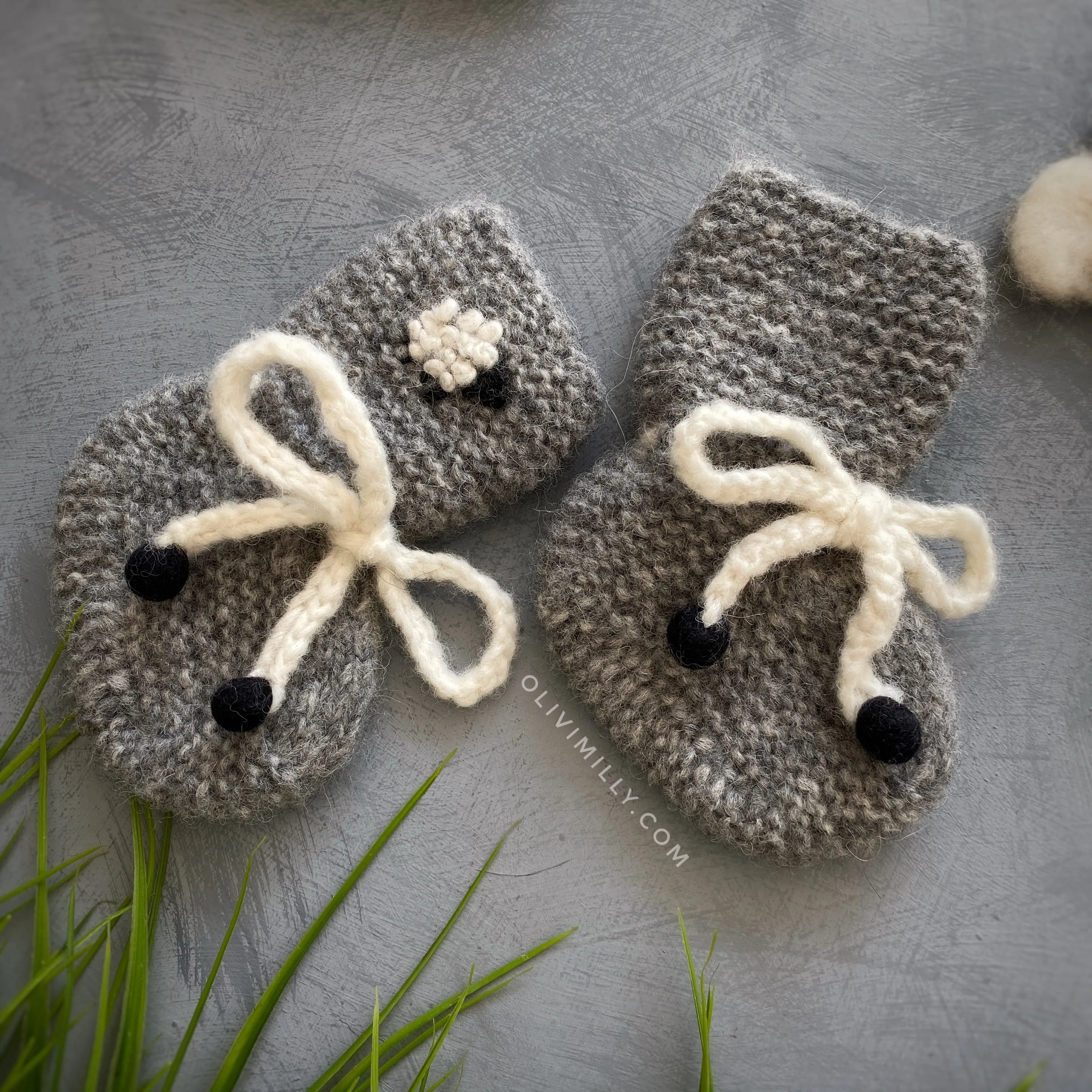 Sheeps Booties | Dark grey