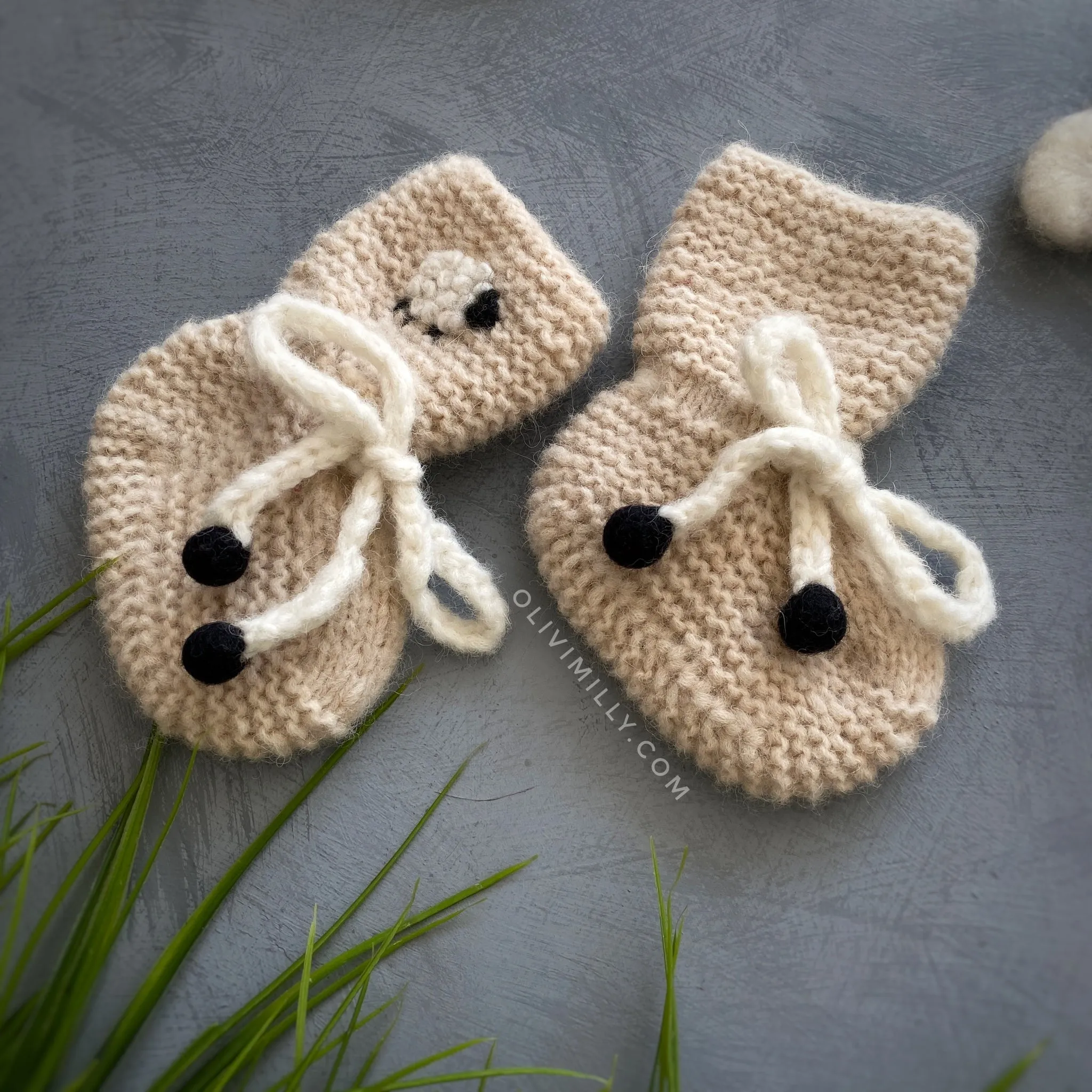 Sheeps Booties | wheat