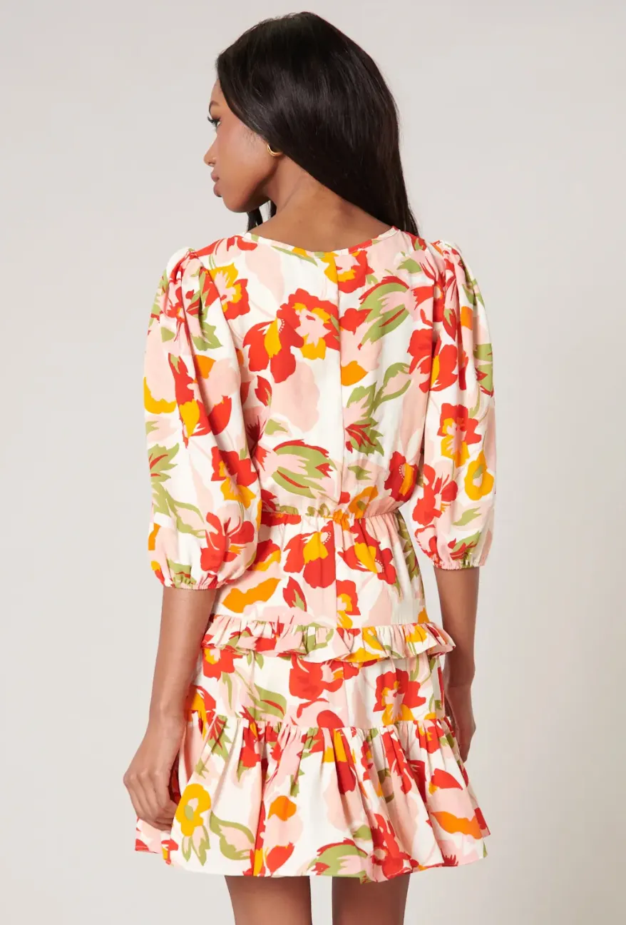 SUGARLIPS KAILUA RUFFLE DRESS