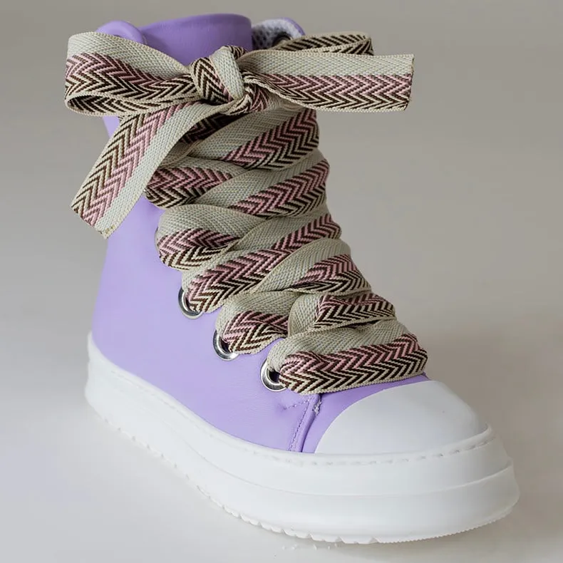 Tenacity Lilac Leather