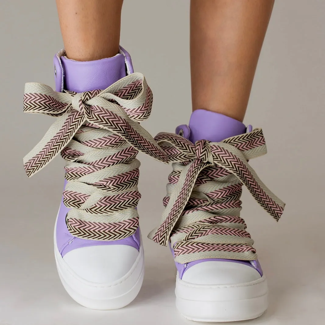 Tenacity Lilac Leather