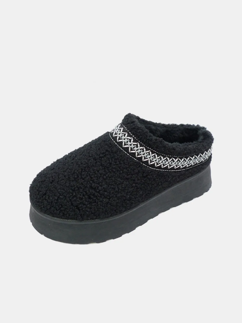 WILD DIVA PLATFORM SHERPA BOOTS