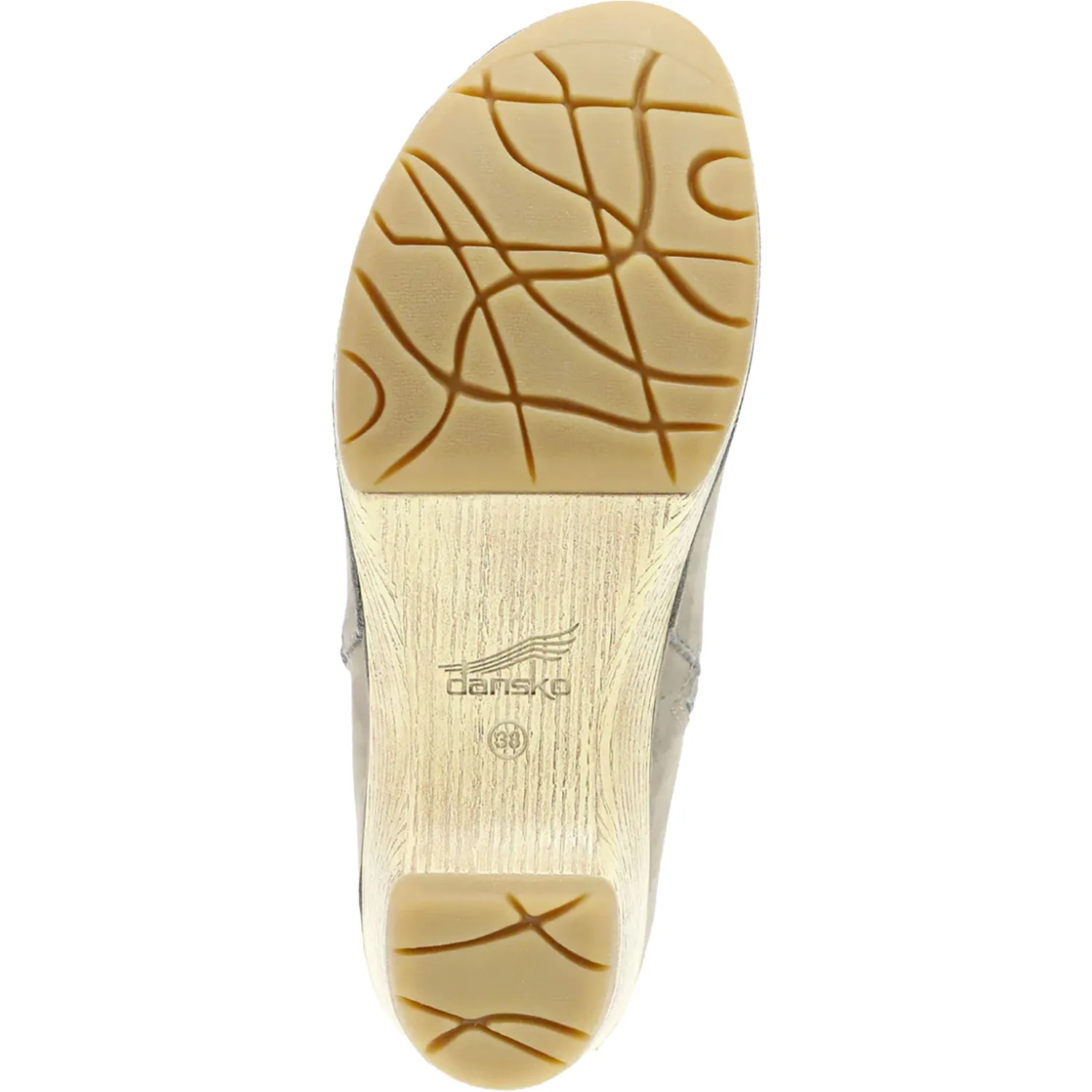 Women's Dansko Lizanne Taupe Milled Nubuck