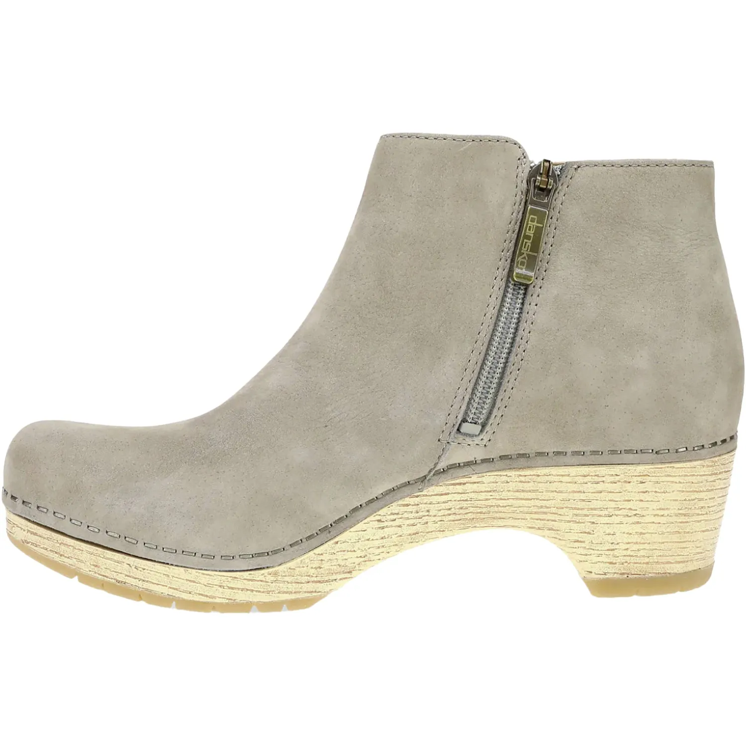 Women's Dansko Lizanne Taupe Milled Nubuck