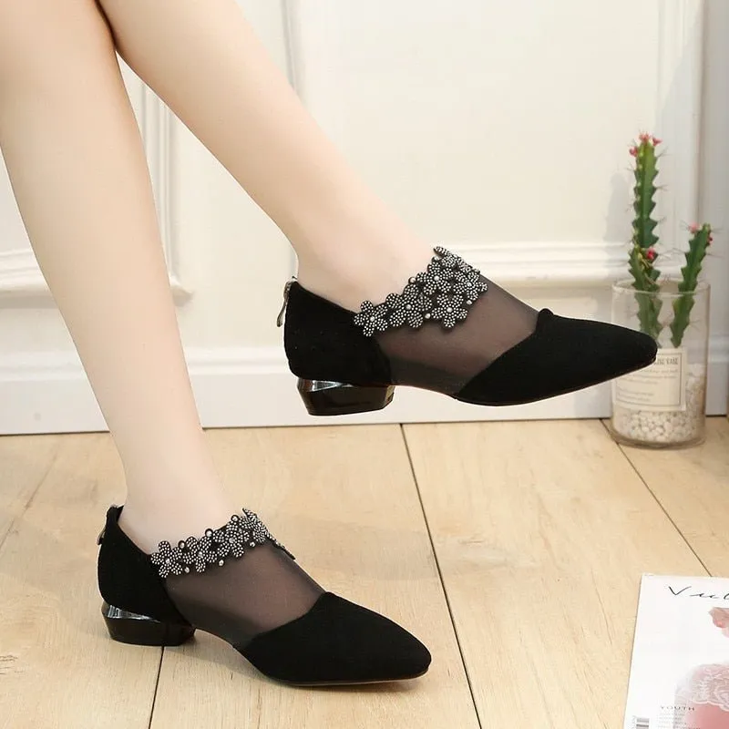 Women's Wedding Flats | Slip On Closed Toe