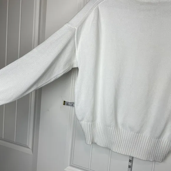 Women's White Sweater