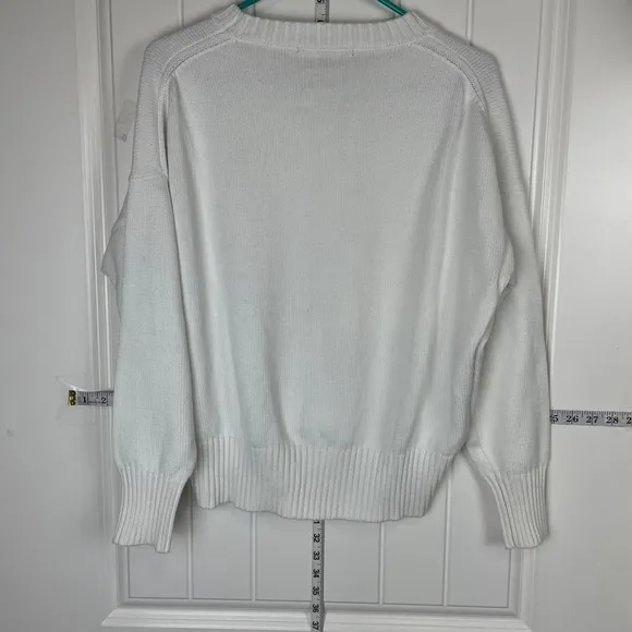 Women's White Sweater